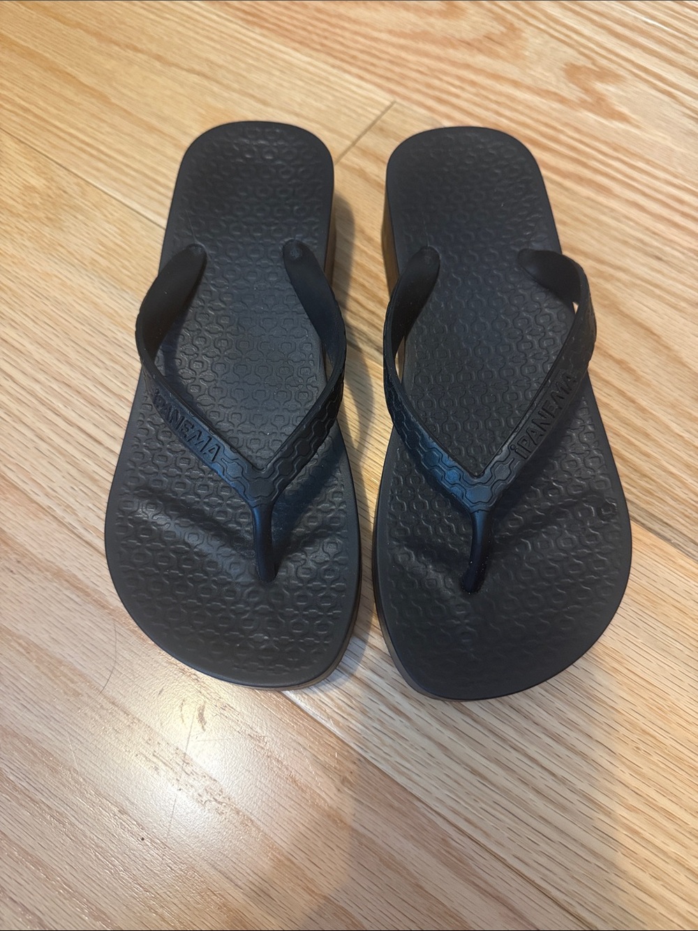 Ipanema Black Women's Flip Flops Sandals